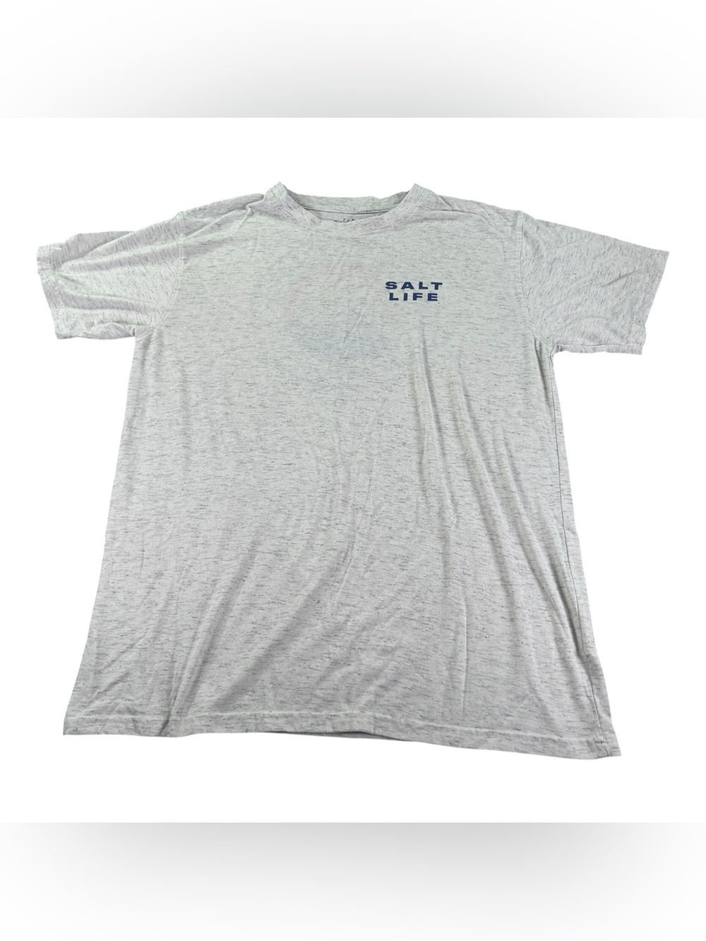 Salt Life Craftsmen of the Sea T-Shirt Men’s 2XL Gray Wave Sunset Fishing Beach